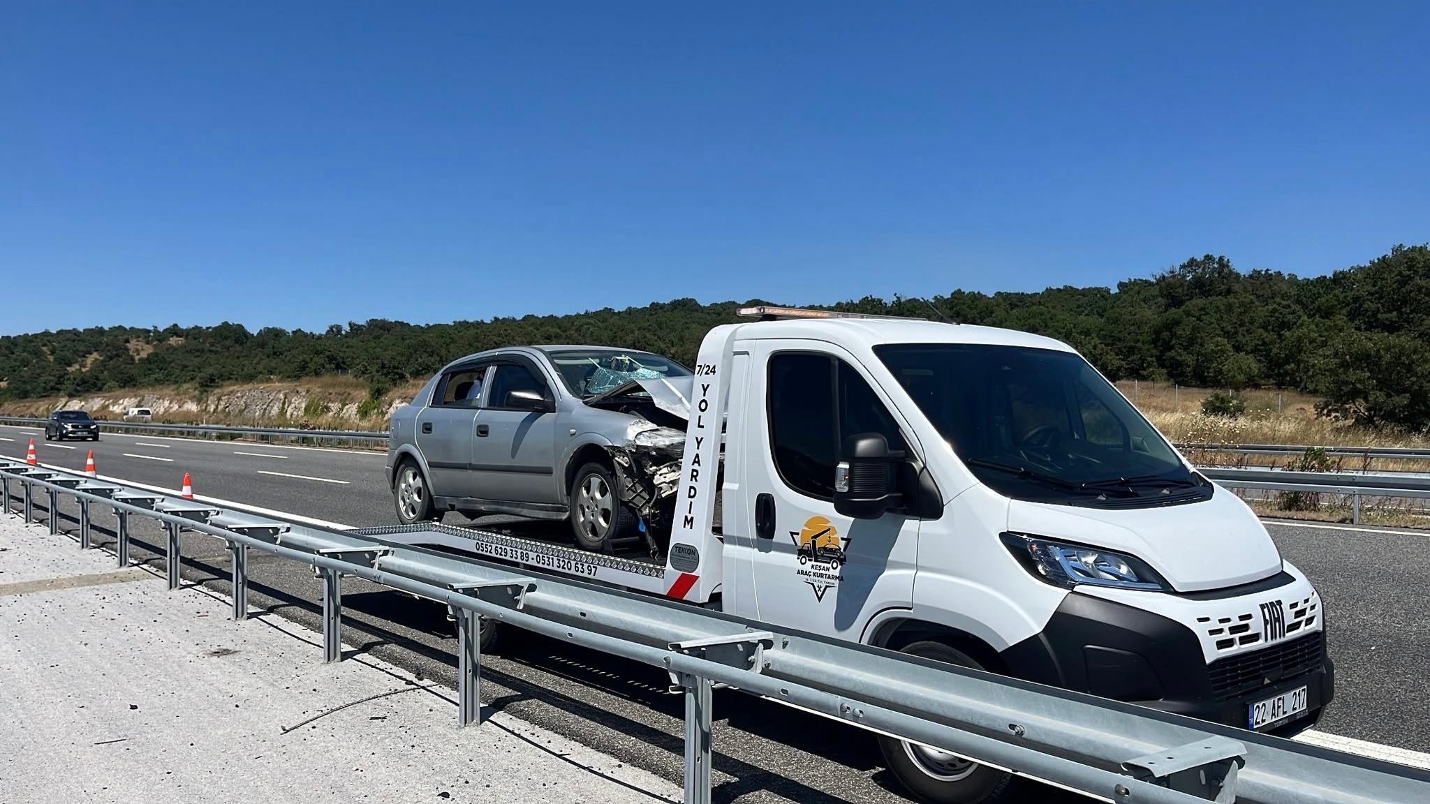 Tekirdağ otoyolunda 7/24 çekici ve oto kurtarma